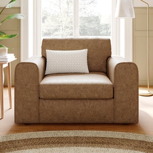 Abel Arizona Faux Leather Snuggle Chair