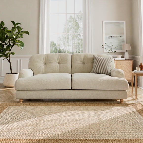 View Martha Chunky Chenille 3 Seater Sofa View Martha Chunky Chenille 3 Seater Sofa