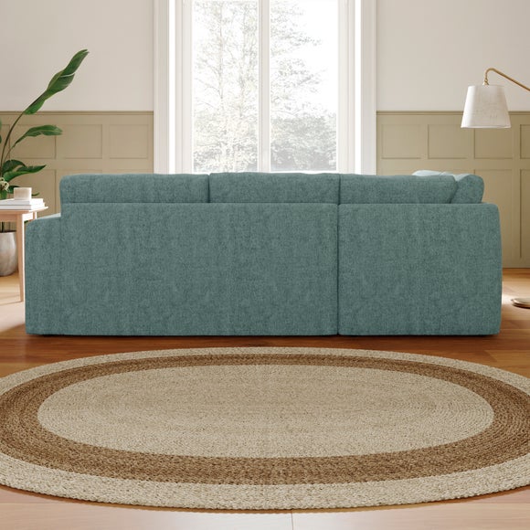 Photo 2 of Abel Vintage Soft Chenille Corner Sofa
