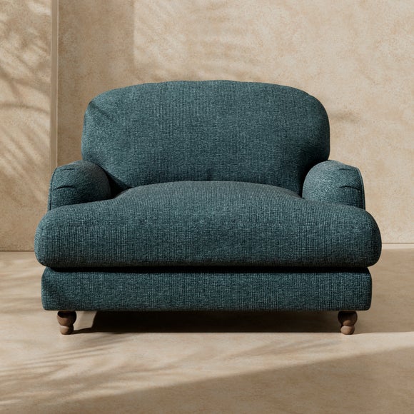 Arthur Waffle Chenille Snuggle Chair