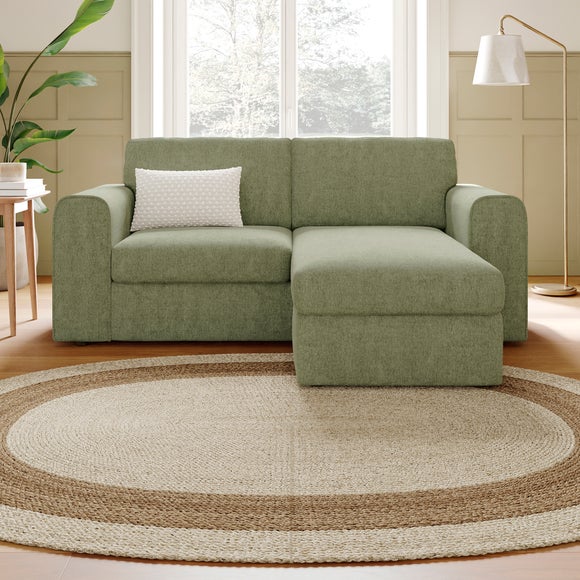 Click to view product details and reviews for Abel Vintage Soft Chenille Reversible Corner Chaise Sofa.