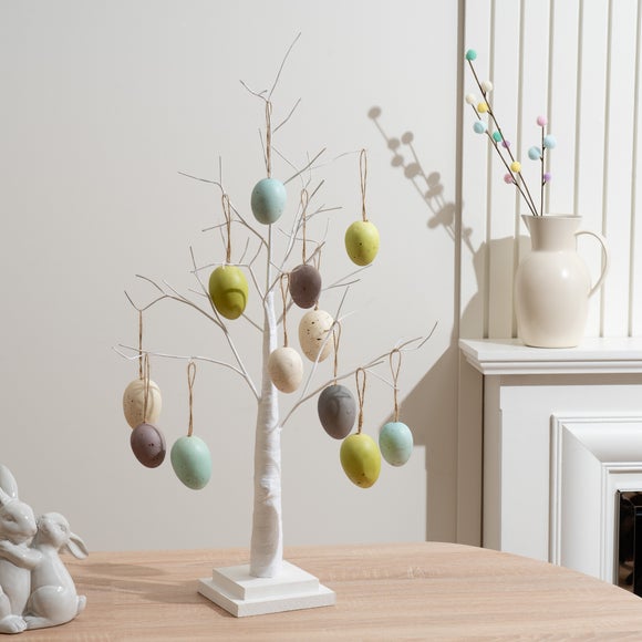 Click to view product details and reviews for Twig Tree With Pack Of 12 Hanging Egg Decorations.
