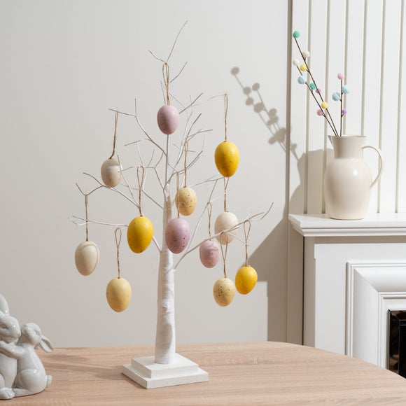 Click to view product details and reviews for Twig Tree With Pack Of 12 Hanging Egg Decorations.