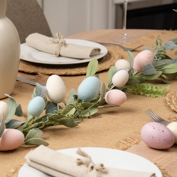 Click to view product details and reviews for 140cm Artificial Pastel Easter Egg Garland. Click to view product details and reviews for 140cm Artificial Pastel Easter Egg Garland.