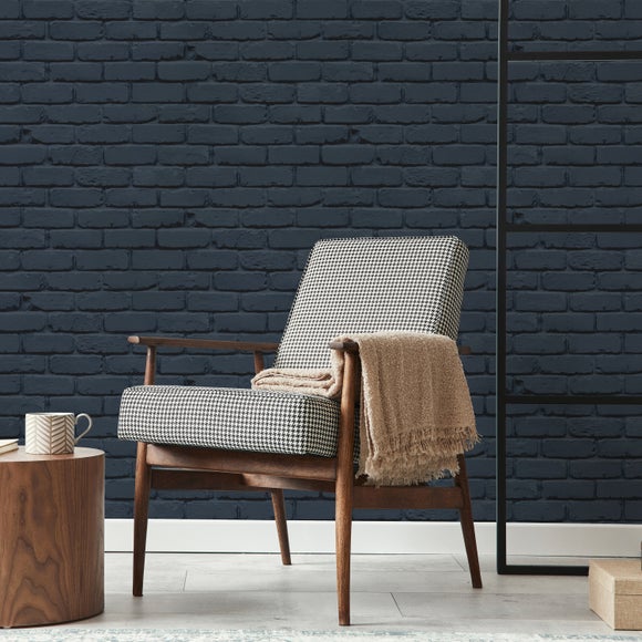 Painted Brick Wallpaper
