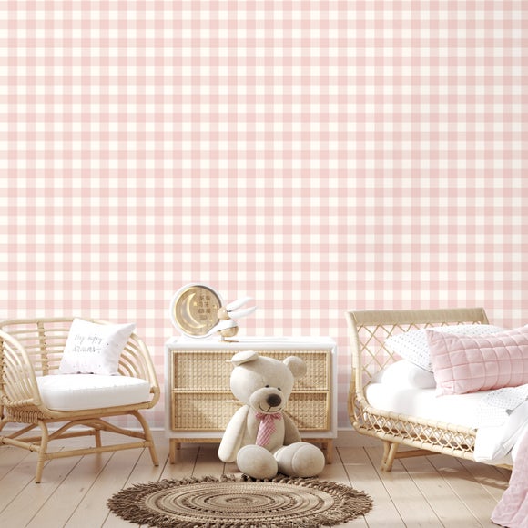 Gingham Wallpaper