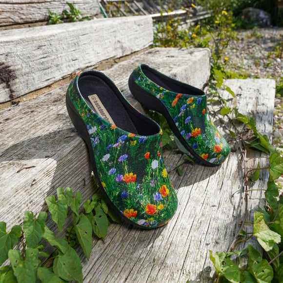 Backdoorshoes Women's Meadow Garden Clogs | Dunelm
