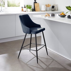 Shea Counter Height Barstool- Velvet