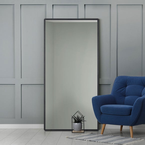 Naturalis Solid Oak Rectangle Full Length Wall Mirror