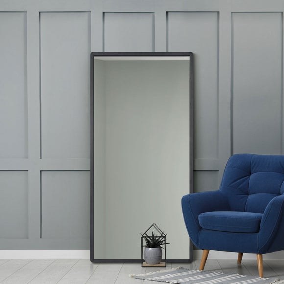 Naturalis Solid Oak Rectangle Full Length Wall Mirror