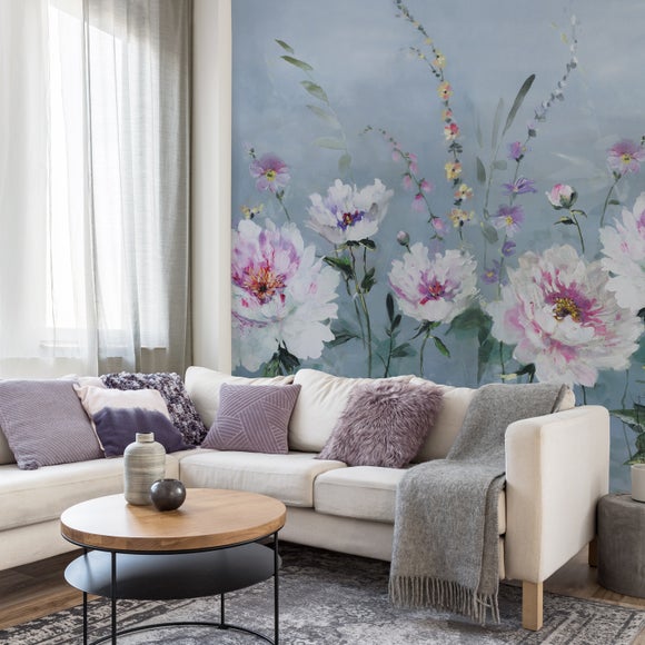 Elegant Floral Wall Mural