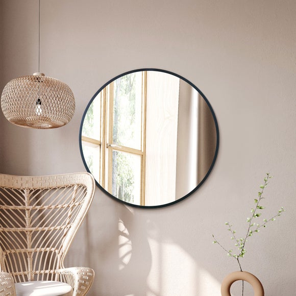 Fenestra Round Wall Mirror