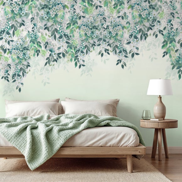 Flo Trailing Leaf Wall Mural