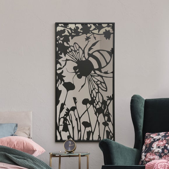 View Kirkby Bumble Bee Silhouette Rectangle Indoor Outdoor Wall Mirror View Kirkby Bumble Bee Silhouette Rectangle Indoor Outdoor Wall Mirror