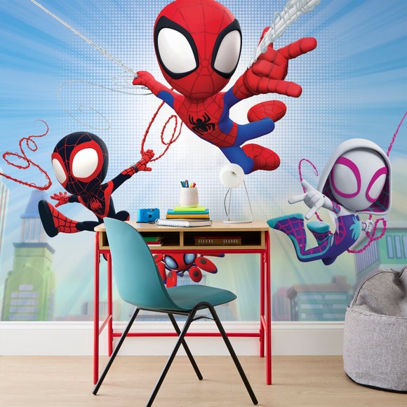 View Marvel Spidey Kids Wall Mural View Marvel Spidey Kids Wall Mural