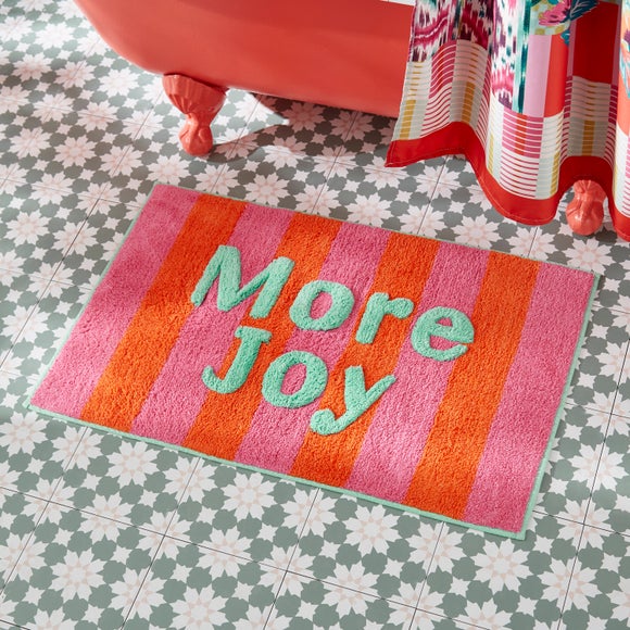 Sophie Robinson More Joy Cotton Bath Mat