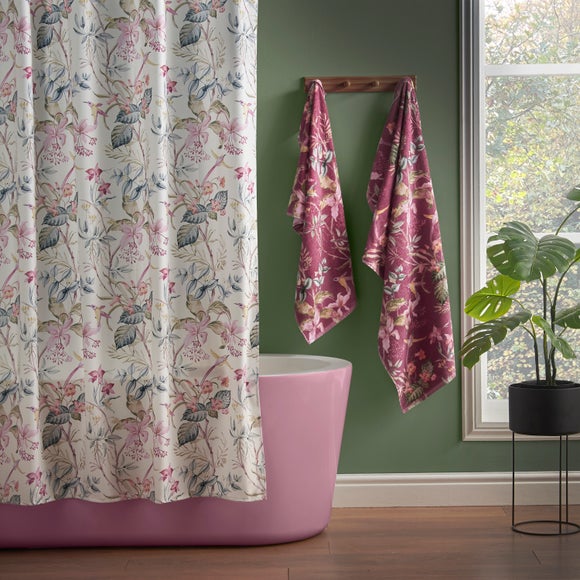 Click to view product details and reviews for Hummingbird Floral Shower Curtain. Click to view product details and reviews for Hummingbird Floral Shower Curtain.