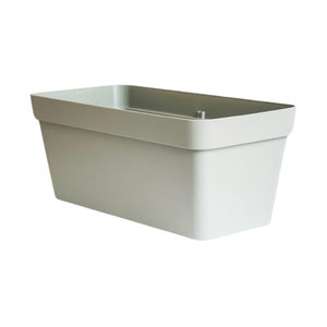Cleo Rectangle Flower Box With Wheels