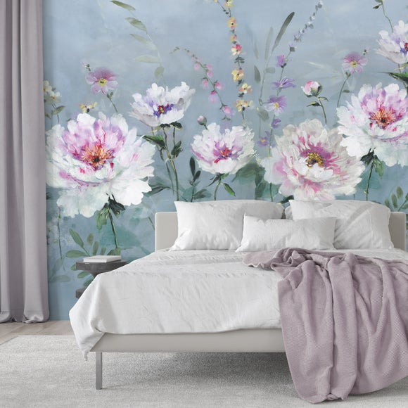 Elegant Floral Wall Mural