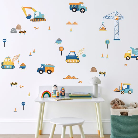 Trucks and Diggers Stickers