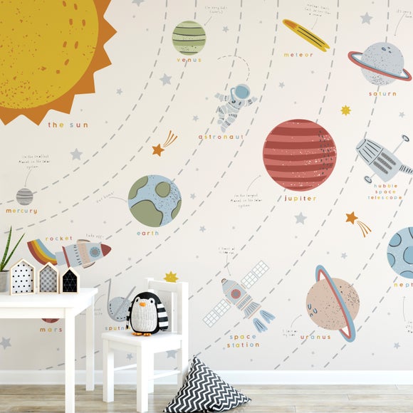 View Outer Space Scandi Wall Mural View Outer Space Scandi Wall Mural