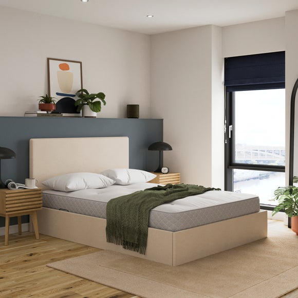 Olton Textured Side Lift Ottoman Bed Frame