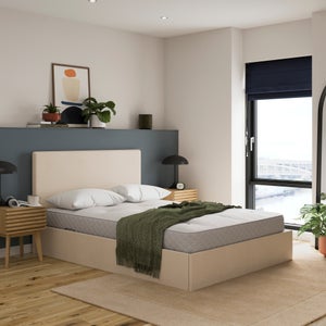 Olton Textured Side Lift Ottoman Bed Frame