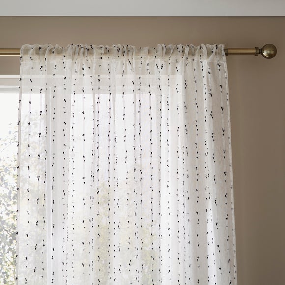 Tegan Tufted Slot Top Voile Panel