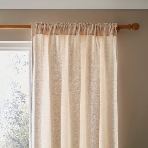 Octavia Textured Slot Top Voile Panel