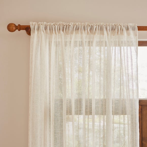 Arden Stripe Slot Top Voile Panel