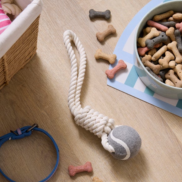 Click to view product details and reviews for Rope Ball Pet Toy.