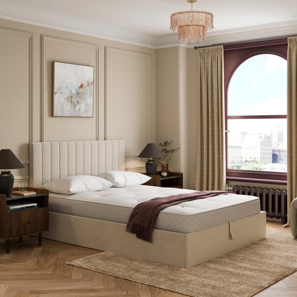 Brandon Chenille Ottoman Bed Frame