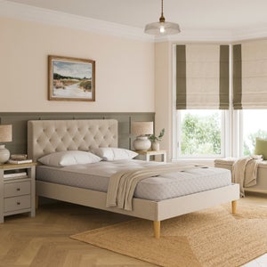 Emberly Chenille Bed Frame