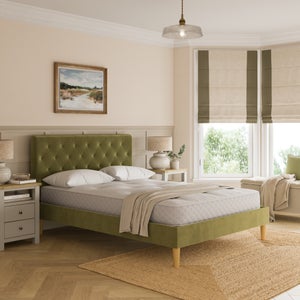 Emberly Velvet Bed Frame