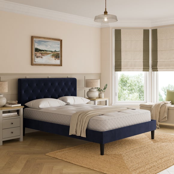 Emberly Velvet Bed Frame