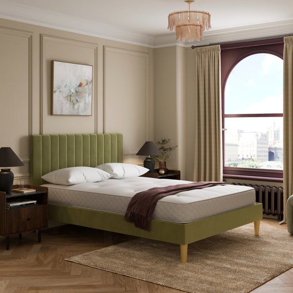 View Brandon Velvet Bed Frame View Brandon Velvet Bed Frame