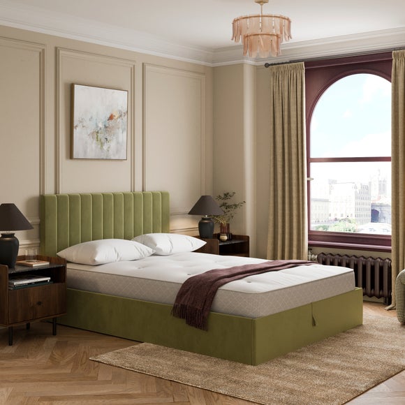 View Brandon Velvet Ottoman Bed Frame View Brandon Velvet Ottoman Bed Frame