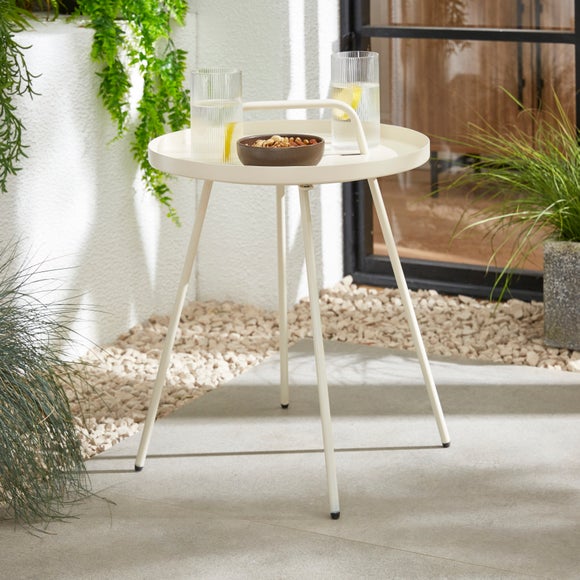 View Metal Indoor Outdoor Side Table View Metal Indoor Outdoor Side Table