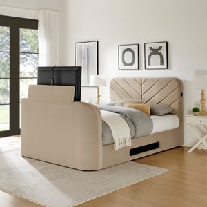 Koble Chevron Side Lift Ottoman Tv Bed