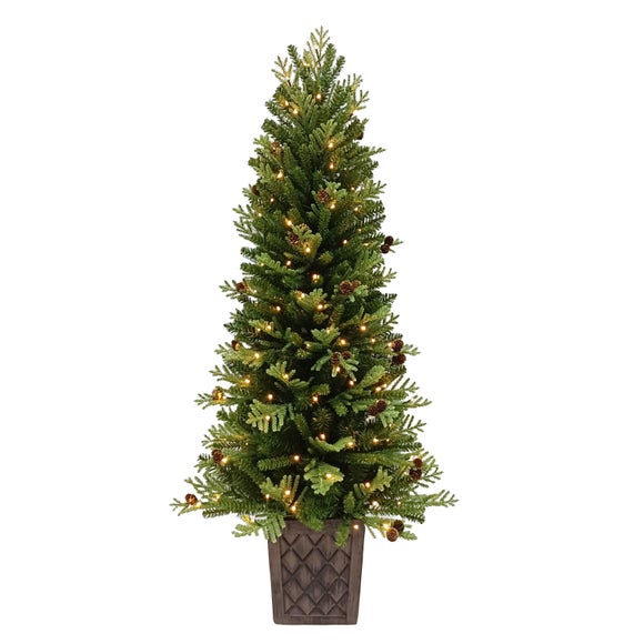 Click to view product details and reviews for 45ft Pre Lit Puzzelwood Fir Christmas Tree.