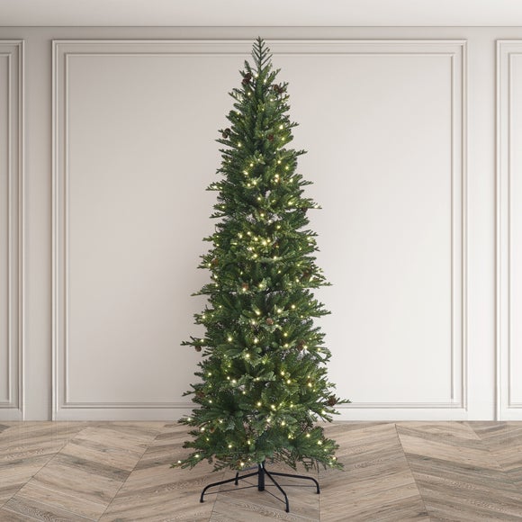 Click to view product details and reviews for 65ft Pre Lit Rivington Slim Christmas Tree.