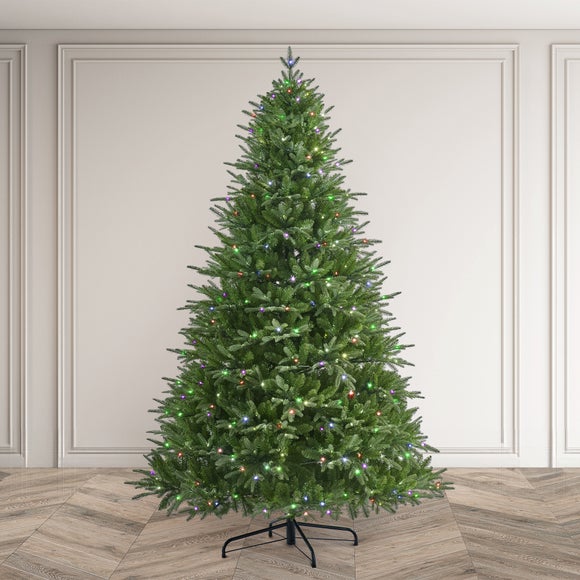 6.5ft Pre-Lit Florence Fir Christmas Tree