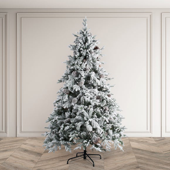 Click to view product details and reviews for 65ft Frosted Winterfold Fir Christmas Tree.
