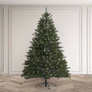 6.5ft Pre-lit Glenmore Spruce Christmas Tree