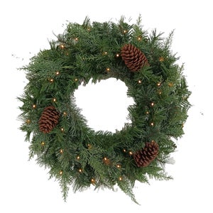 Hollingworth Spruce Light Up Wreath