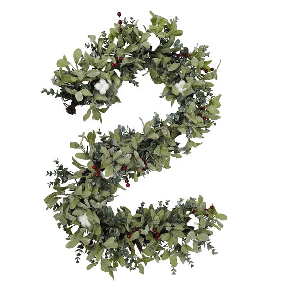 Click to view product details and reviews for 6ft Eucalyptus Berry Garland With Ribbon. Click to view product details and reviews for 6ft Eucalyptus Berry Garland With Ribbon.
