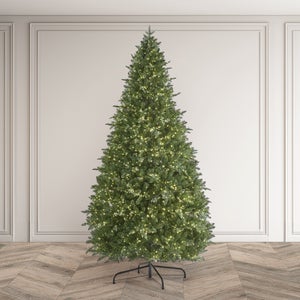 7.5ft Pre-lit Eaton Fir Christmas Tree