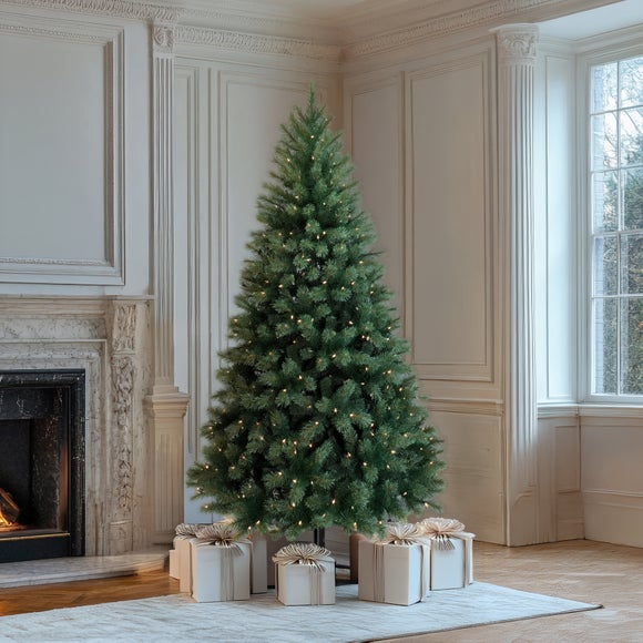 6ft Pre-Lit Calgary Spruce Christmas Tree