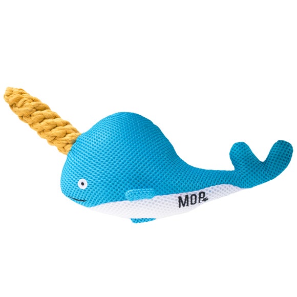 Nancy The Narwhal Plush Dog Toy