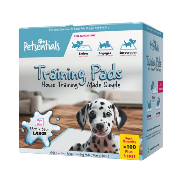 Pack of 105 Scented Puppy Training Pads